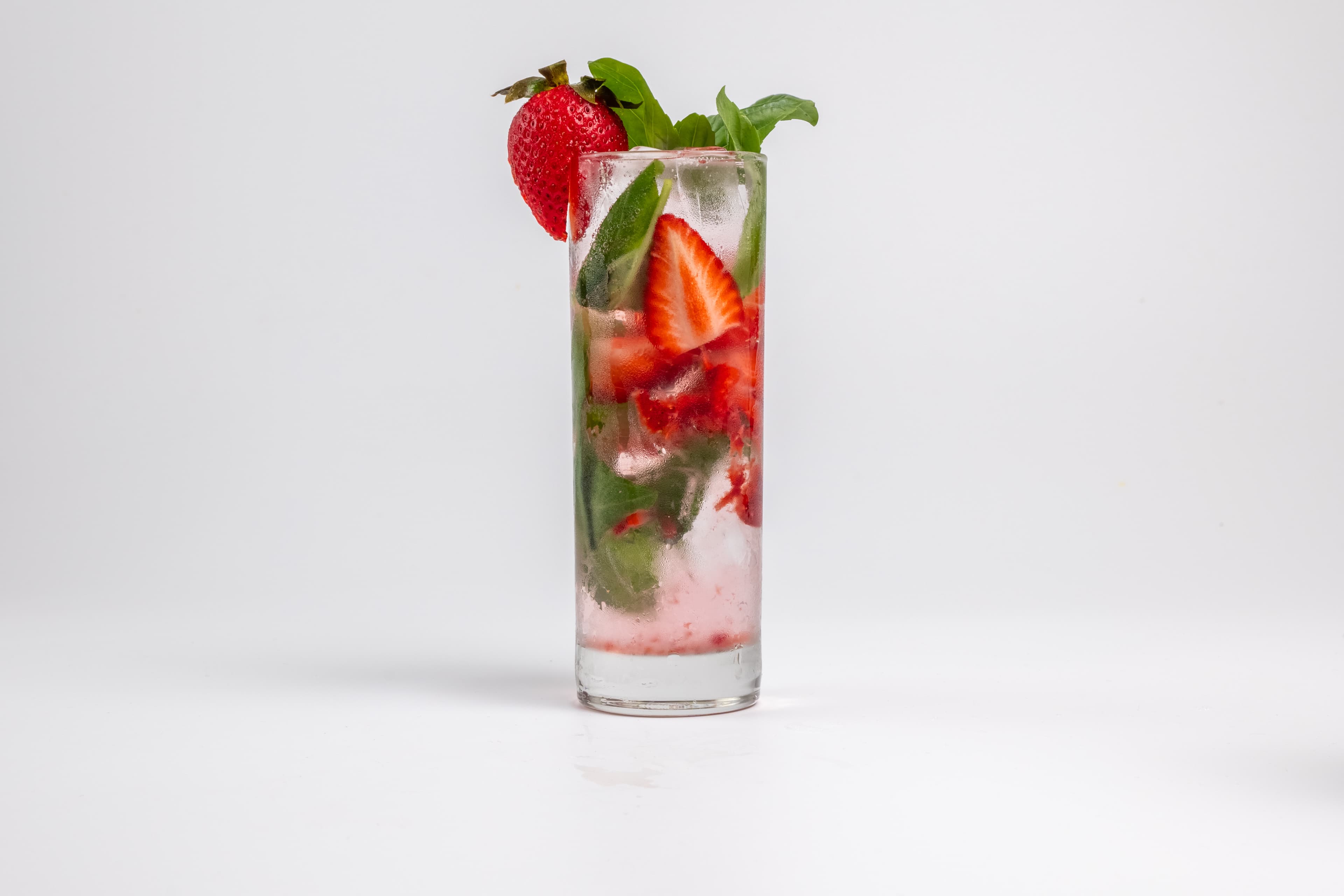 Strawberry Basil Shrub